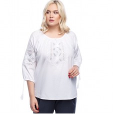 Biloslava, blouse for women of large size
