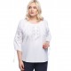 Biloslava, blouse for women of large size