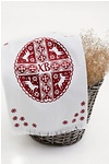 Easter embroidered towel (1001), 30x55 cm.