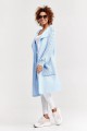 Вязаный кардиган «Зефирка» в голубом цвете, oversize 54-60 - ваш идеальный стильный выбор!