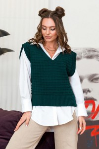 Molly, knitted knitted vest