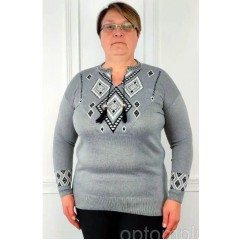 Vyshyvanka sweater large size Vera