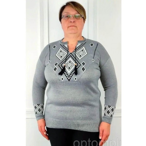 Vyshyvanka sweater large size Vera