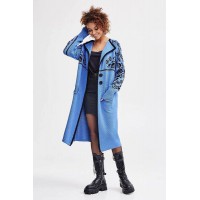 Rosehip, cardigan with ethnic motifs