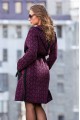 Michelle, warm knitted trench coat