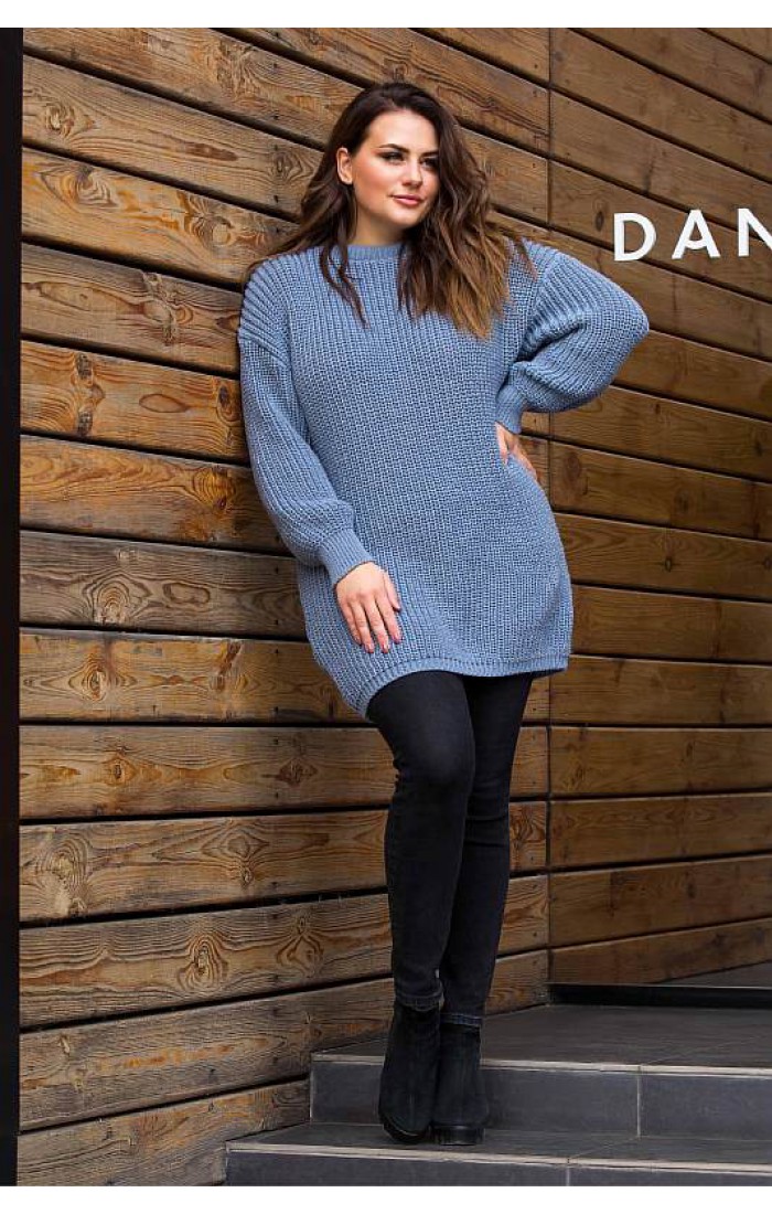 Tina, knitted tunic oversize