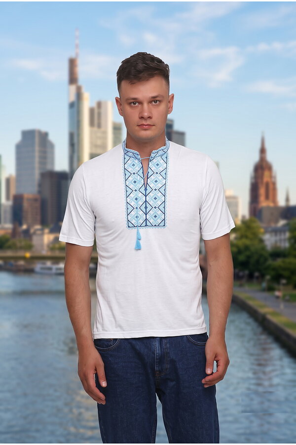 Men's embroidered T-shirt "Narodna 5"