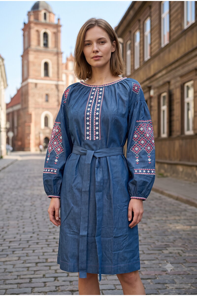 Жіноче вишите плаття Венера 