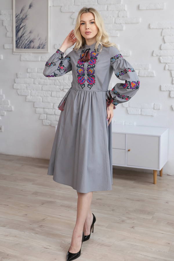 Embroidered dress (vyshyvanka) 